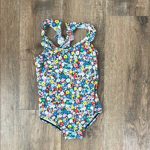 Baby Boden,Floral Kids Swimwear